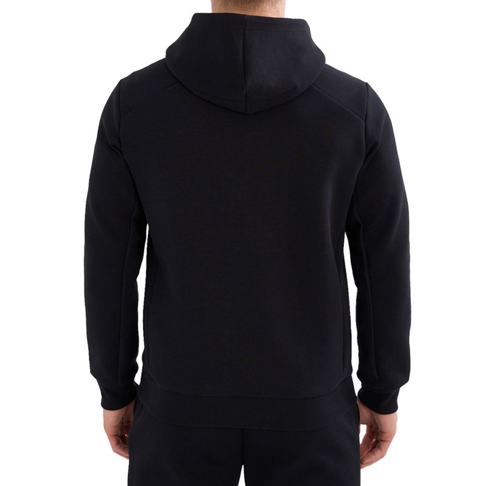 ANTA Muški duks sa kapuljačom na kopčanje Knit Track Top, Crni slika 3