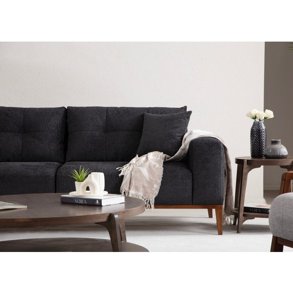 Sinor 3-Sjedalni Sofa na Razvlačenje - Antracit slika 4