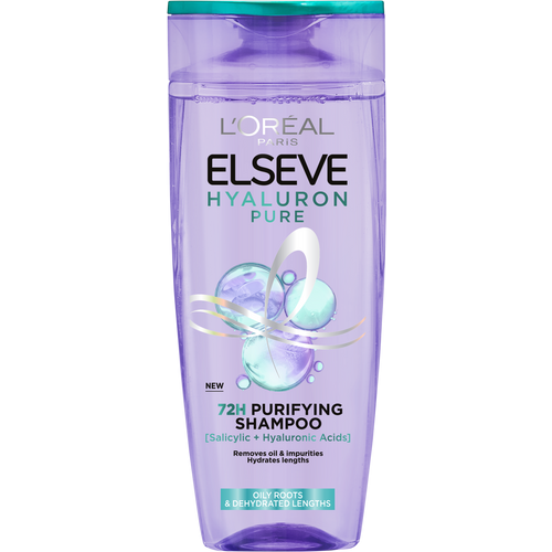 L’Oréal Paris Elseve Hyaluron pure šampon za dehidriranu kosu koja se brzo masti 400ml slika 1