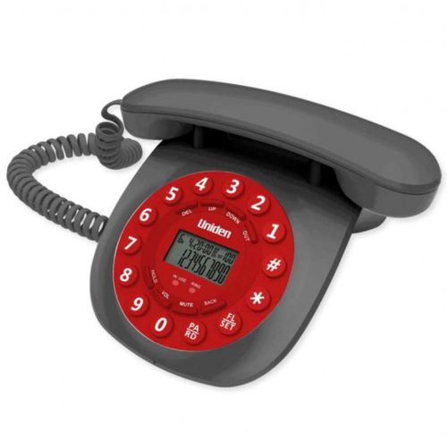 Uniden CE6601 Red žični telefon slika 1