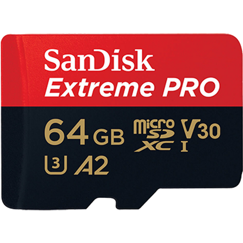 SanDisk SDXC 64GB Micro Extreme Pro 200MB/s A2 C10 V30 UHS-I US+Ad slika 1