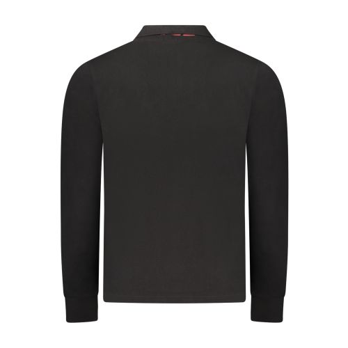 RIFLE POLO LONG SLEEVE MEN BLACK slika 2