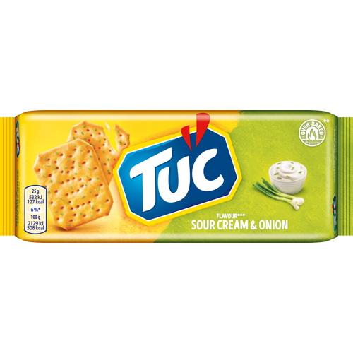 Tuc krekeri sour cream&onion 100g  slika 1