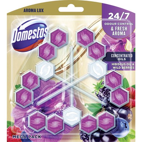 Domestos wc osvježivač berries 3kom slika 1