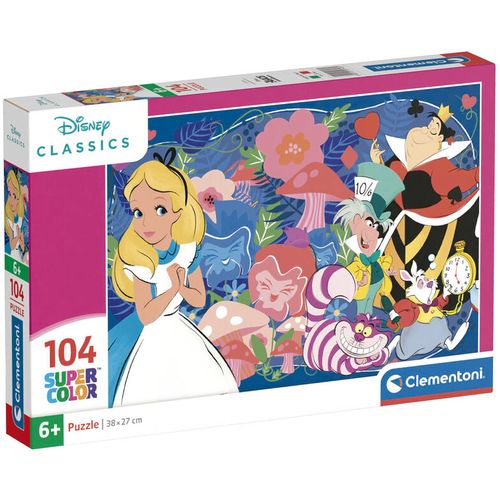 Disney Alice in Wonderland puzzle 104pcs slika 1