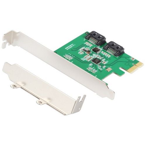 E-GREEN PCI-Express kontroler 2-port SATA III RAID slika 1