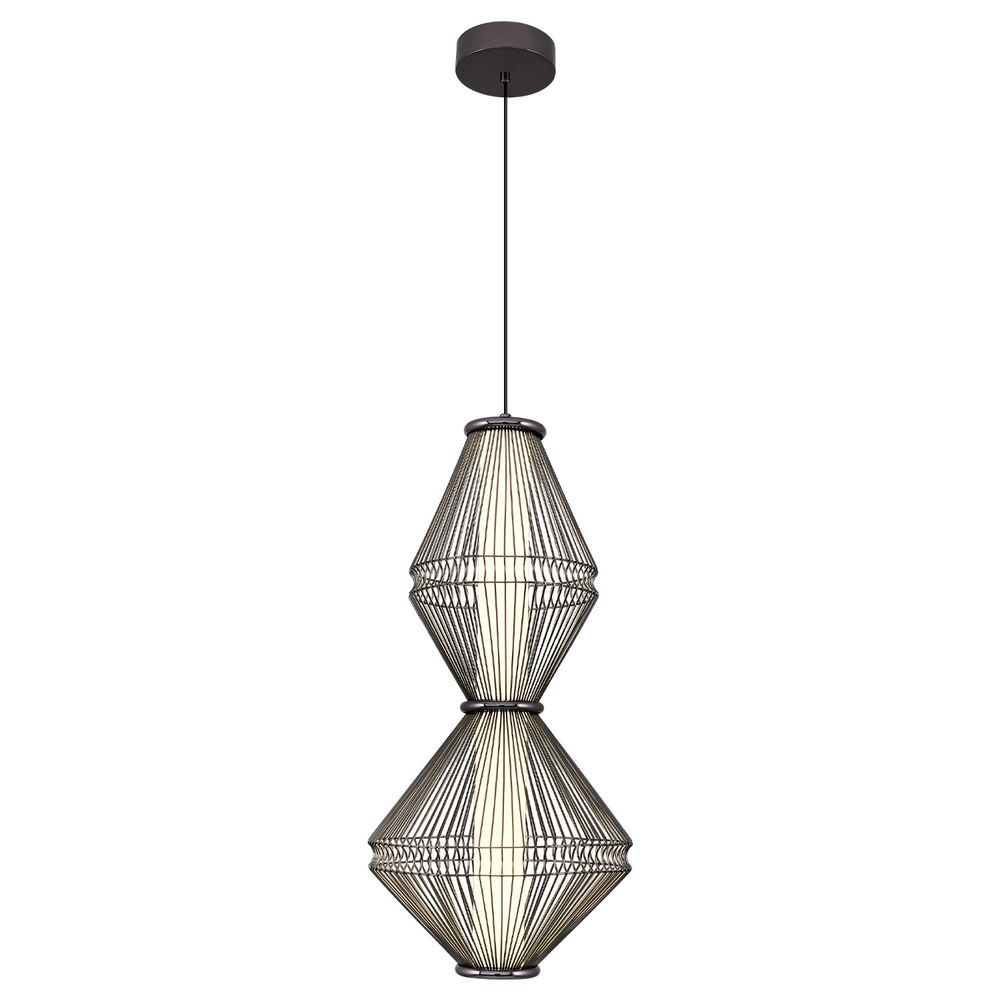 Plafonska Luster 3224-2-24 Platinum slika 2