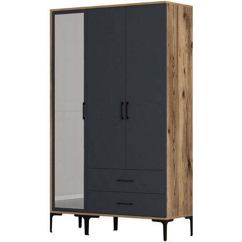 Kumsal RT - Walnut, Anthracite Walnut
Anthracite Wardrobe slika 7