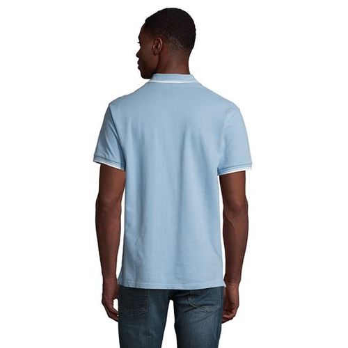 PRACTICE muška polo majica sa kratkim rukavima - Sky blue, XXL  slika 4
