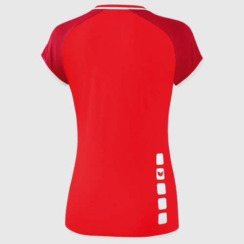 Ženski Dres Erima Zenari 3.0 Tank Top Crvena/Rubin Crvena/Bijela slika 2