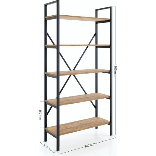 Ktp-657-90180S Atlantic Pine Bookshelf slika 4