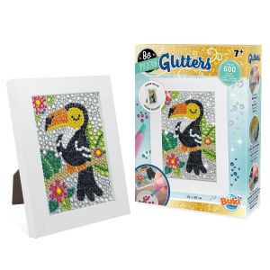 Buki® Kreativni set za stvaranje fotografija s kristalima Glitters Toucan