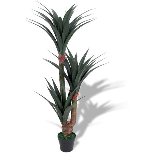 Umjetna Yucca biljka s lončanicom 155 cm zelena slika 11