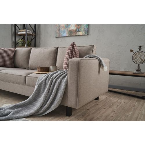 Atelier Del Sofa Kale Linen - Krem Trosed slika 3