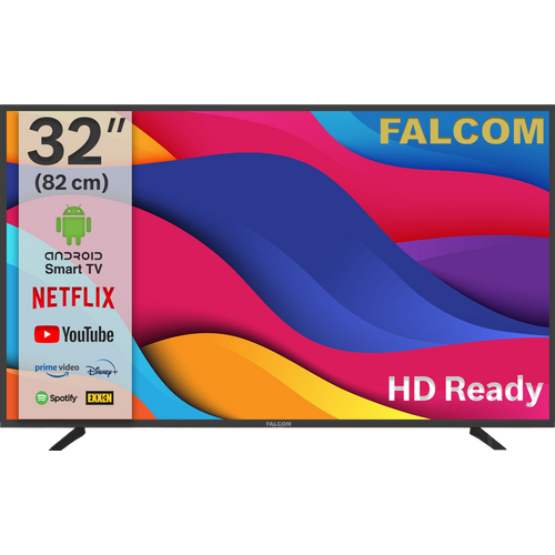 Falcom Smart LED TV @Android 32", HD Ready, DVB-S2/T2/C, HDMI, WiFi - TV-32LTF022SM slika 1