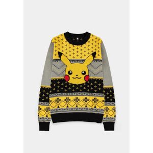 DIFUZED POKEMON - MEN'S CHRISTMAS JUMPER - L