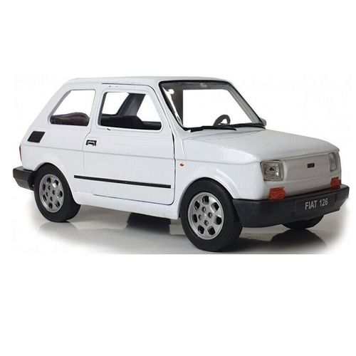 Fiat 126p Peglica bijela 1:34 slika 3