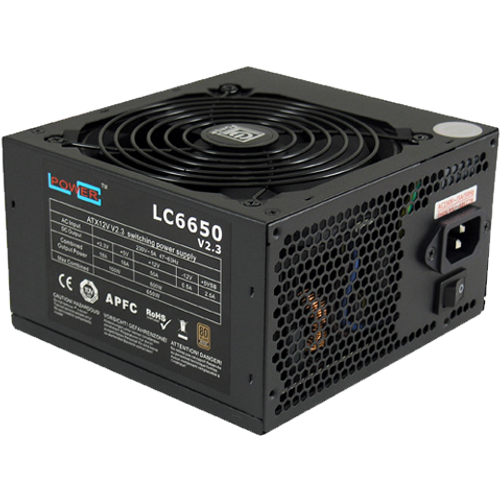 LC Power LC6650 V2.3 80+ BRONZE Napajanje 650W  slika 1