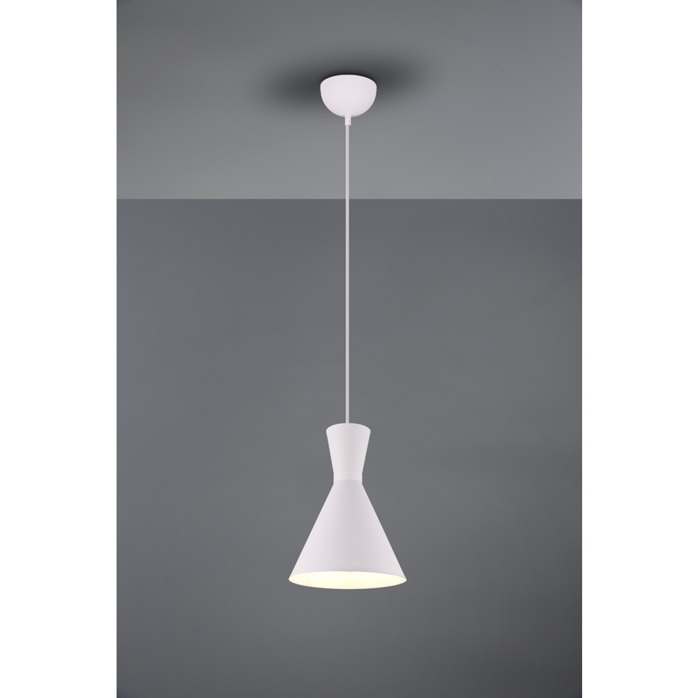 Trio Lightning visilica ENZO - Mat-bijela, promjer 20 cm slika 3