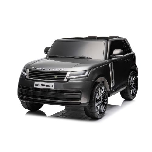 Licencirani auto na akumulator Range Rover DK-RR998 - sivi/lakirani slika 10