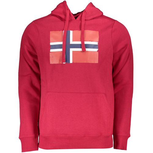 NORWAY 1963 MEN'S RED ZIP-OUT SWEATSHIRT slika 3