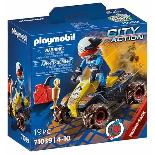 Playset Playmobil City Action Offroad Quad 19 Dijelovi 71039 slika 1