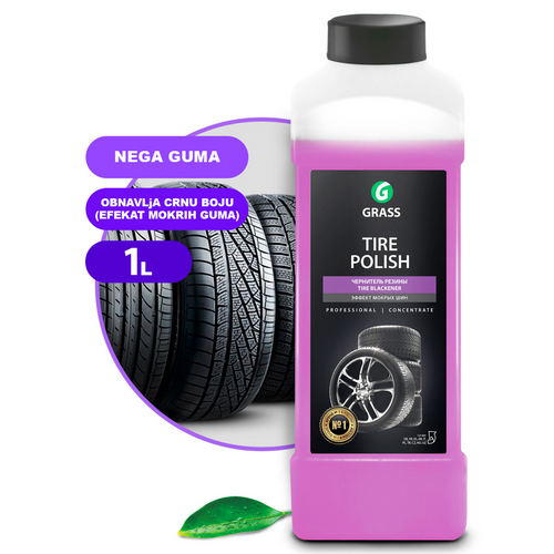 Grass TIRE POLISH - Sredstvo za gume - 1L slika 1