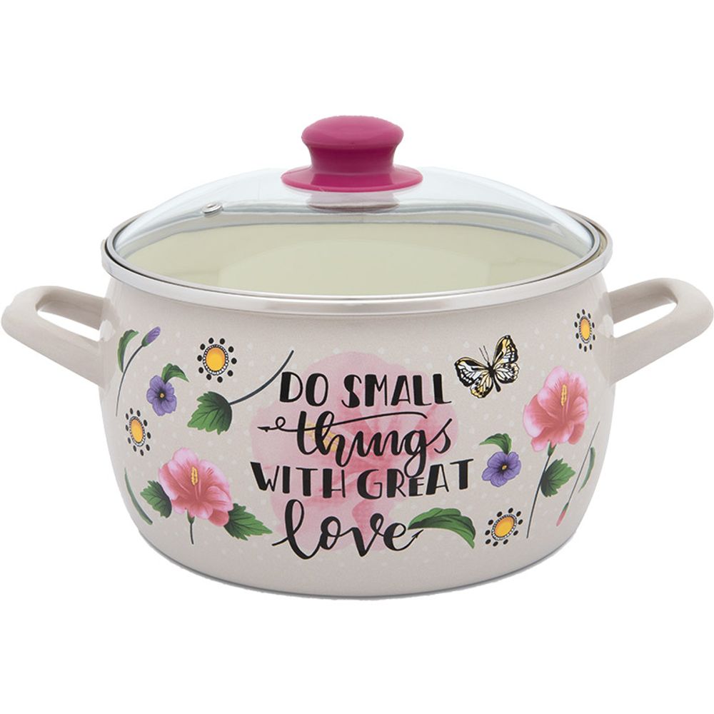 Metalac Šerpa Proljeće, duboka sa staklenim poklopcem 22 cm / 5.4l slika 1
