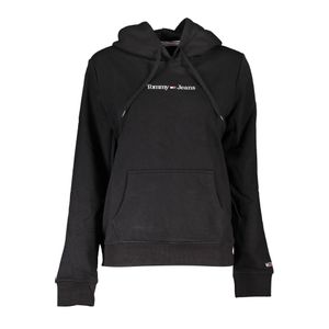 TOMMY HILFIGER SWEATSHIRT WITHOUT ZIP WOMEN BLACK