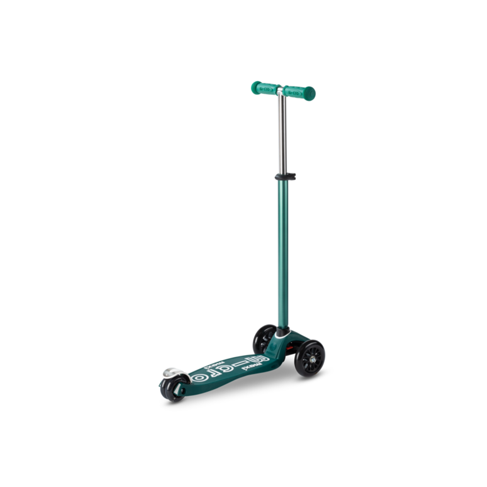Micro Romobil Maxi Deluxe ECO, Zeleni slika 2
