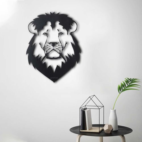 Wallity Metalna zidna dekoracija, Lion Head slika 9