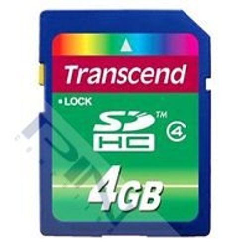 Transcend TS4GSDHC4 Secure Digital 4 GB, Class 4 slika 1