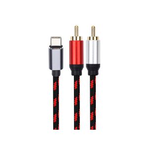 Xwave Audio kabl Tip C na 2 RCA 1,5m