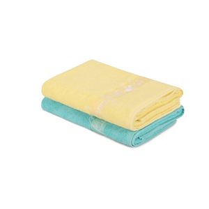 409 - Petrol Blue, Yellow Petrol Blue
Yellow Bath Towel Set (2 Pieces)