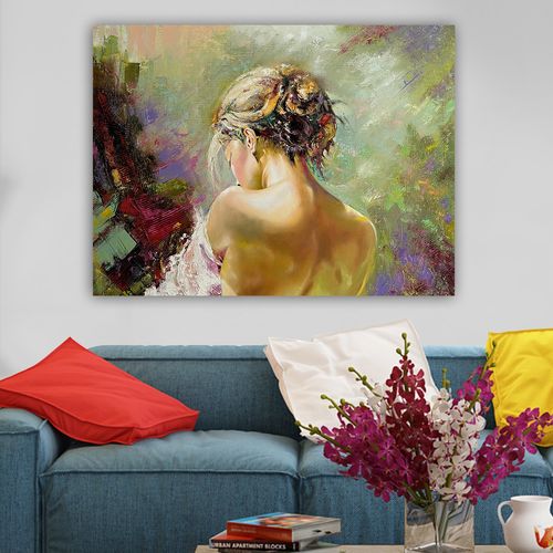 16423069_70100 Multicolor Decorative Canvas Painting slika 1