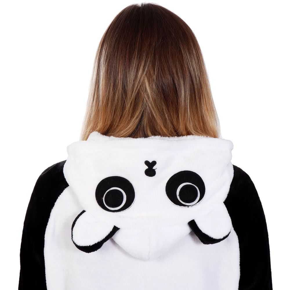 Jednodijelna piđama, panda, vel. M slika 4