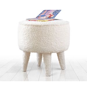 Moouv 3336 - Bijeli Pouf