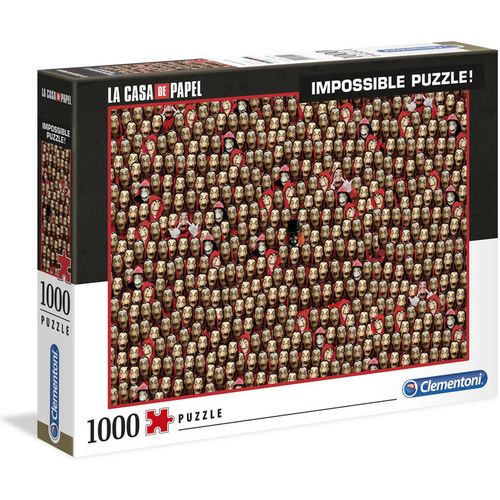 Money Heist / La Casa de Papel Impossible puzzle 1000 komada slika 1