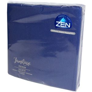 Zen Familiare premium salvete 20/1 tamno plava 2sl 38X38