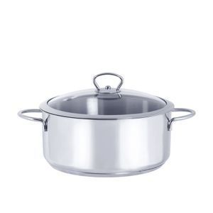 Metalac inox plitka posuda kulinaria 20cm/2,80l