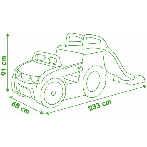 Smoby centar za igru Auto s toboganom slika 9