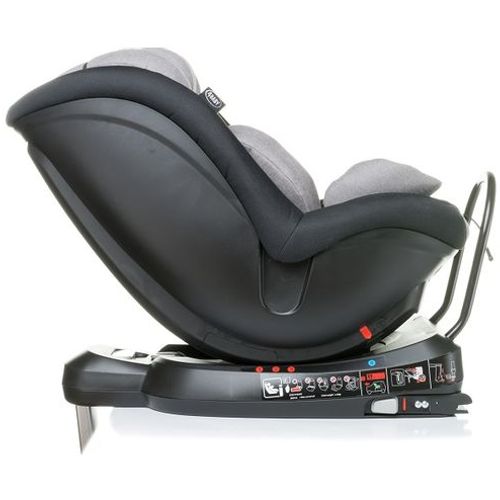 4Baby Auto-sedište i-Size: 40-105 cm (0-18kg) Nano-Fix Black slika 3