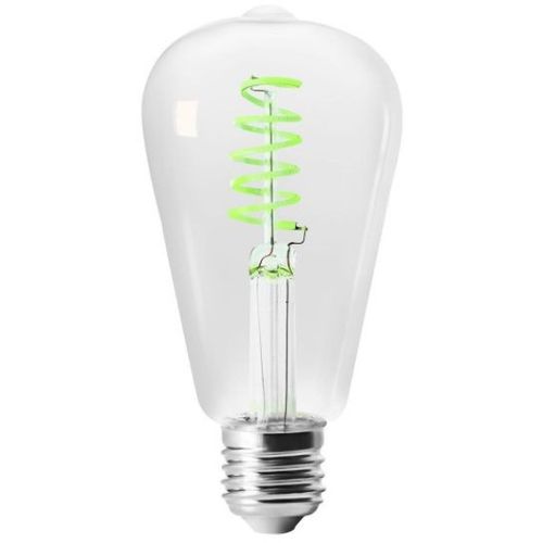 LED FILAMENT E27 4W 2000K ST64 ZELENA slika 1