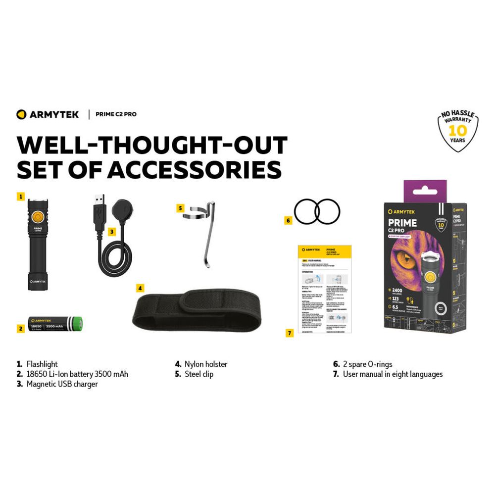 Armytek Baterijska lampa Prime C2 Pro slika 26