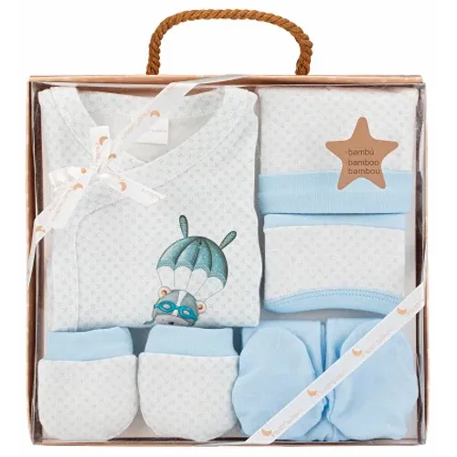 Interbaby Baby set Padobranac 5/1 Blue slika 1