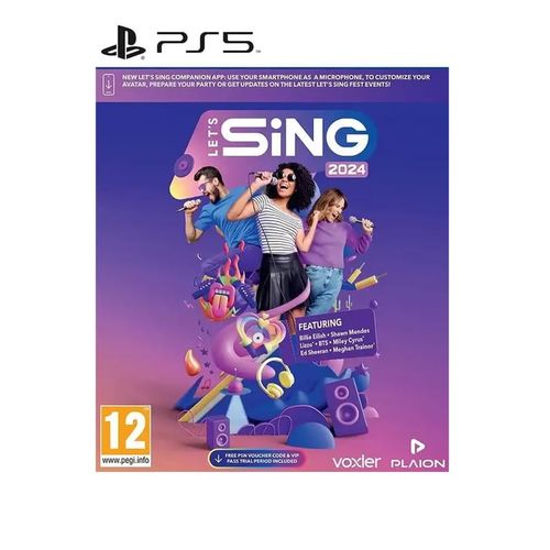 PS5 Let's Sing 2024 slika 1