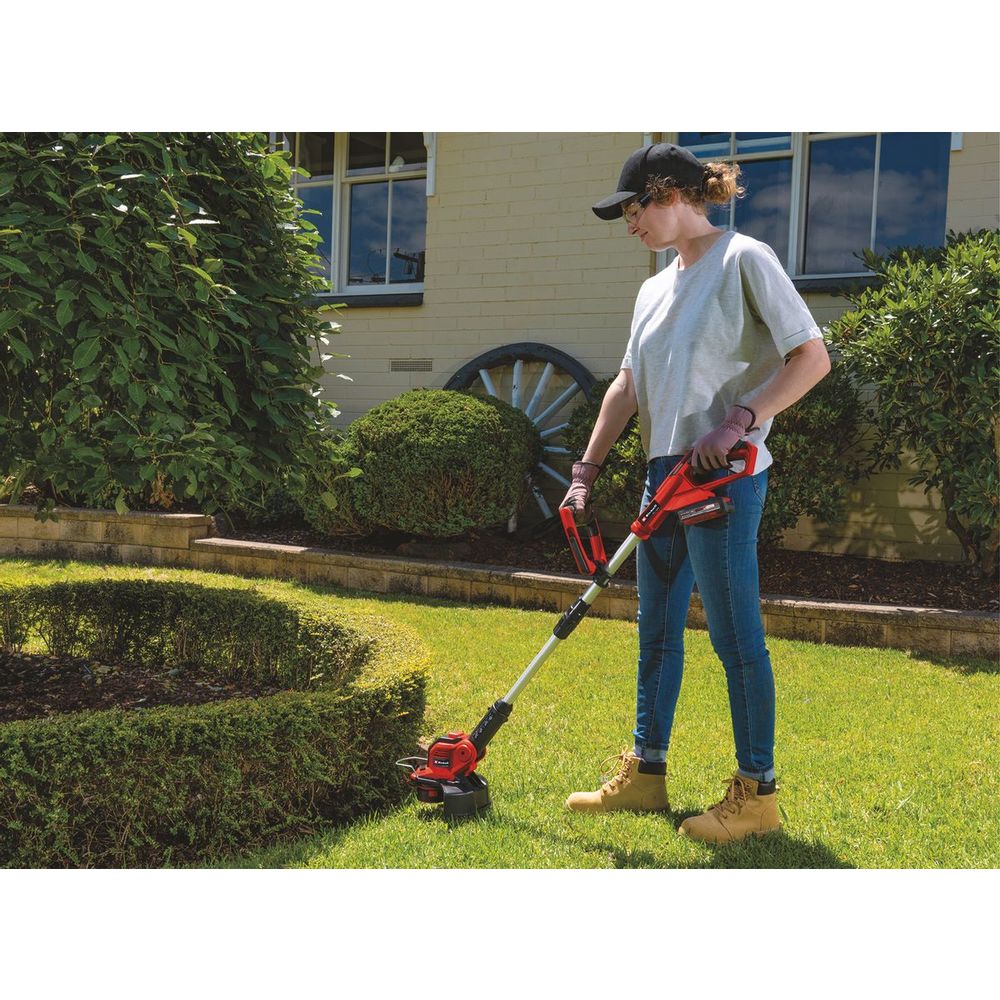 Einhell Akumulatorski trimer za travu sa kolicima GE-CT 18/28 Li TC-Solo slika 7