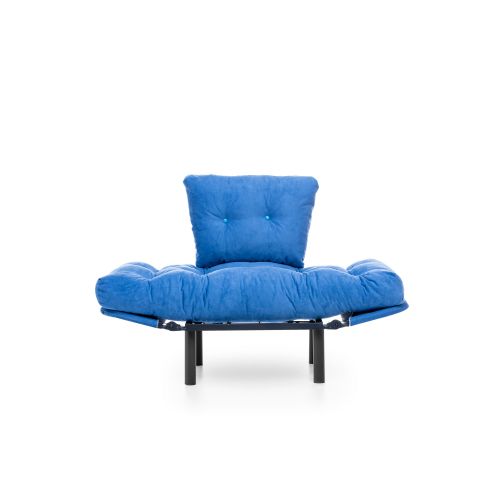 Atelier Del Sofa Fotelja, Plava, Nitta Single - Blue slika 6