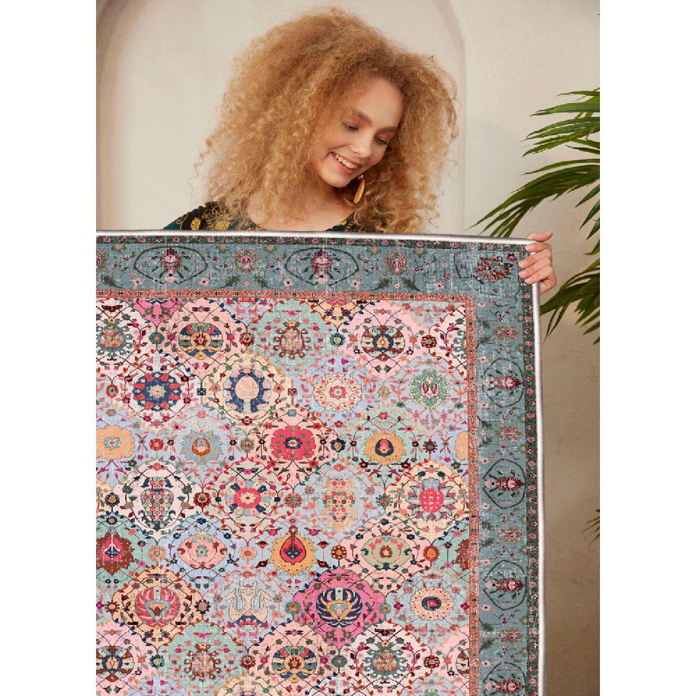 Šareni Pamučni Tepih WOOSONIL091 (160 x 230 cm) - izložbeni artikl (oštećenja ambalaža) slika 4