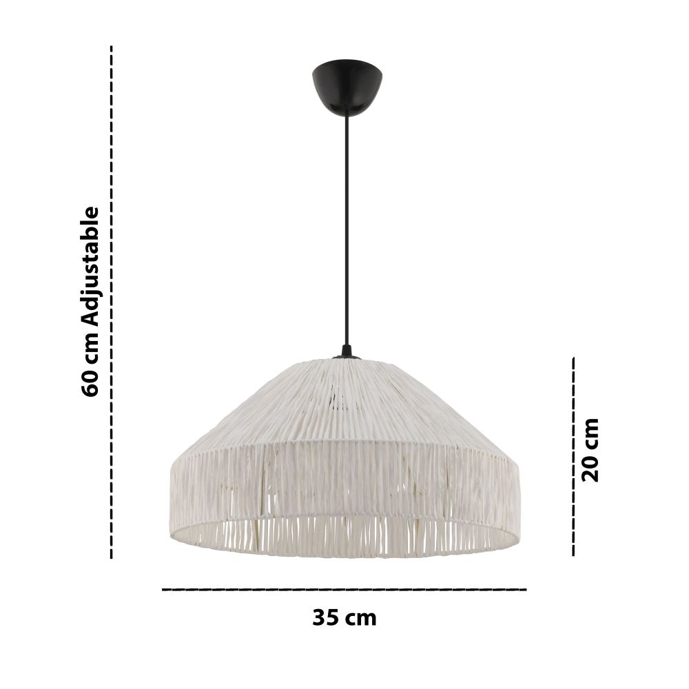 Luster Tartan – bijela i crna boja slika 3